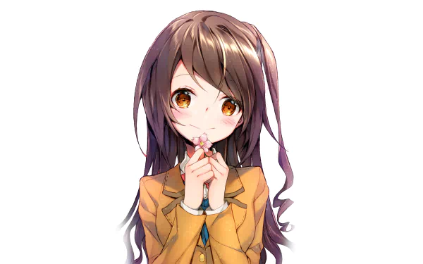 Uzuki Shimamura Anime The iDOLM@STER Cinderella Girls HD Desktop Wallpaper | Background Image