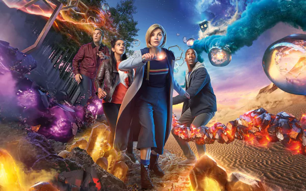 Jodie Whittaker TV Show Doctor Who (2005) HD Desktop Wallpaper | Background Image