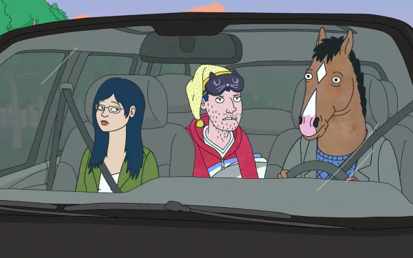 Diane Nguyen Todd Chavez TV Show BoJack Horseman HD Desktop Wallpaper | Background Image
