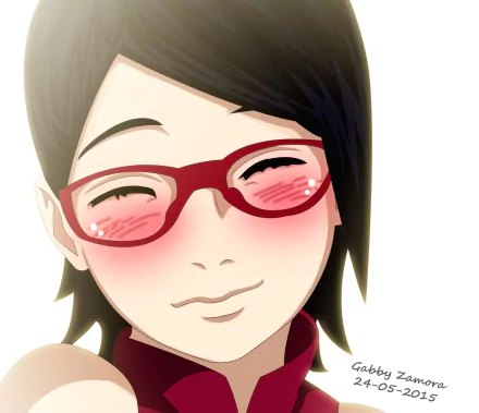 blush Sarada Uchiha Anime Boruto HD Desktop Wallpaper | Background Image