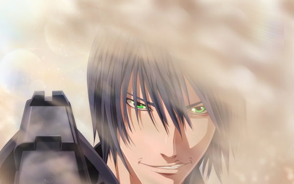 Anime Dendrobates Black Hair Green Eyes Junichirou Sengawa HD Wallpaper | Background Image