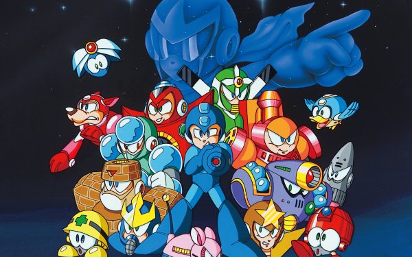 Video Game Mega Man 5 Mega Man Proto Man Stone Man Wave Man Gyro Man Charge Man Napalm Man Star Man Gravity Man Crystal Man Rush Eddie Beat HD Wallpaper | Background Image