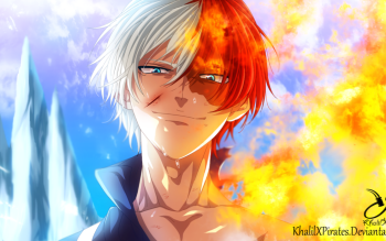 148 Shoto Todoroki HD Wallpapers | Background Images - Wallpaper Abyss