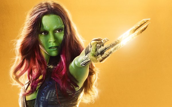 Movie Avengers: Infinity War The Avengers Gamora Zoe Saldana HD Wallpaper | Background Image