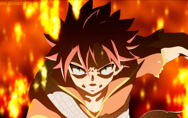 Natsu Dragneel Anime Fairy Tail Movie 2: Dragon Cry HD Desktop Wallpaper | Background Image