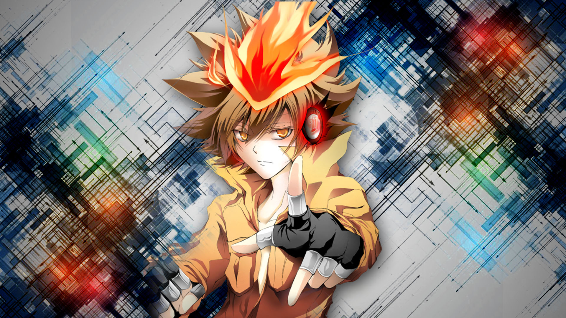 Anime - Katekyo Hitman Reborn! - Hitman Reborn - Tsunayoshi Sawada  Wallpaper