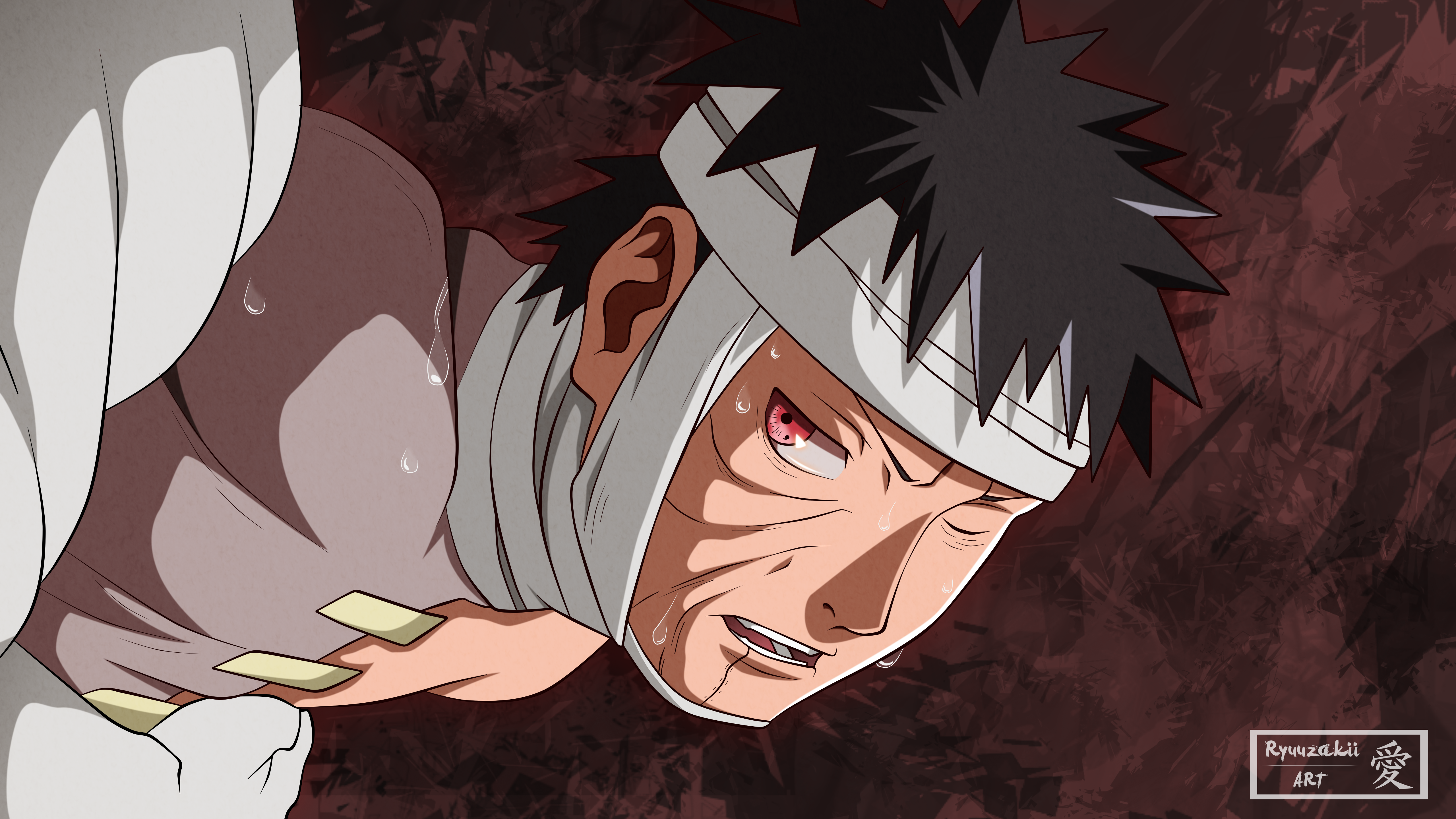 Obito Uchiha From Naruto : Shippuden Designed by @abinfty by Ab KHALED