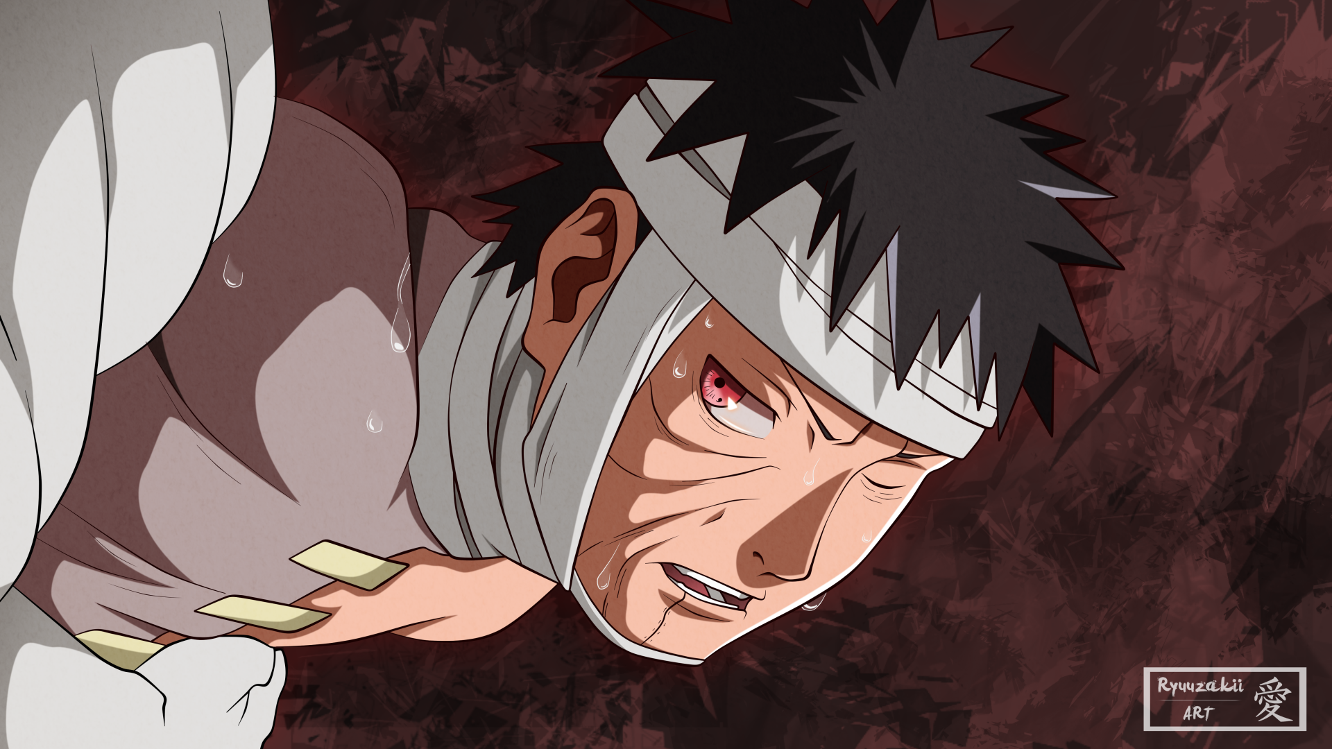 Download Obito Uchiha Anime Naruto 4k Ultra HD Wallpaper by Kohaku-Art