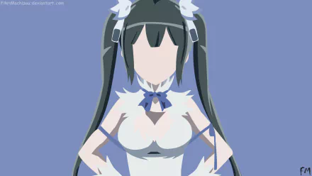 Hestia (DanMachi) Anime Is It Wrong to Try to Pick Up Girls in a Dungeon? HD Desktop Wallpaper | Background Image