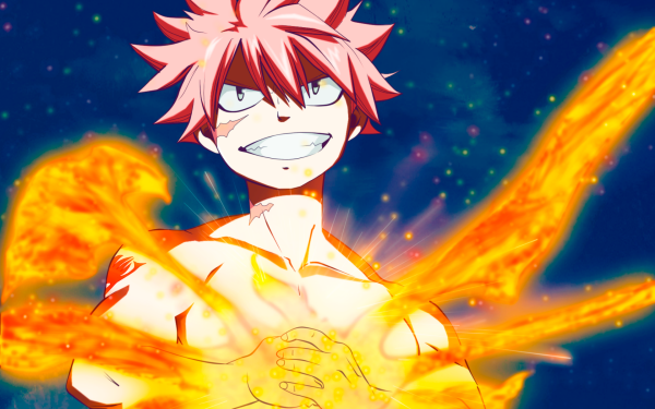 Anime Fairy Tail Natsu Dragneel HD Wallpaper | Background Image