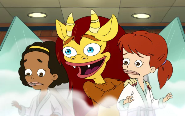 Missy Foreman-Greenwald Connie (Big Mouth) Jessi Glaser TV Show Big Mouth HD Desktop Wallpaper | Background Image