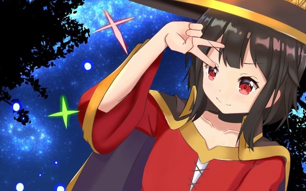 Anime KonoSuba - God’s blessing on this wonderful world!! Megumin HD Wallpaper | Background Image