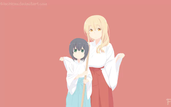 Anime Miss caretaker of Sunohara-sou HD Desktop Wallpaper | Background Image