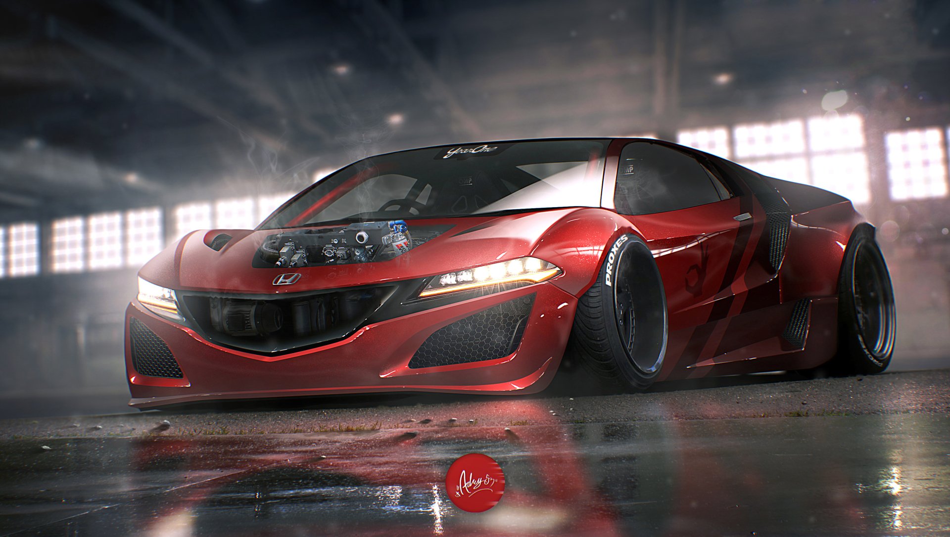 Download Vehicle Honda NSX HD Wallpaper by Timothy Adry Emmanuel