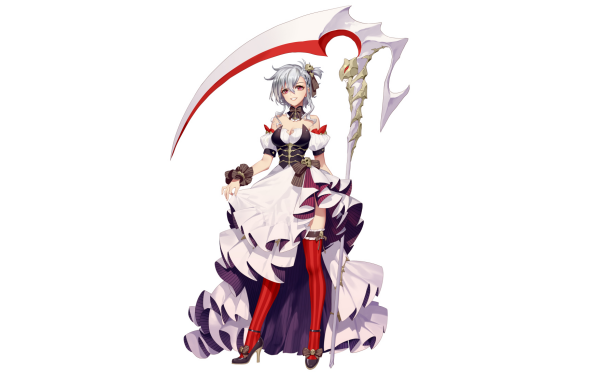 Anime Romantic Saga of Beauty & Devil Scythe HD Wallpaper | Background Image
