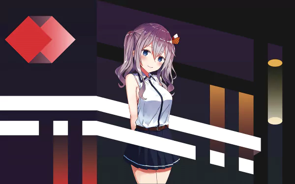Kashima (Kancolle) Anime Kantai Collection HD Desktop Wallpaper | Background Image