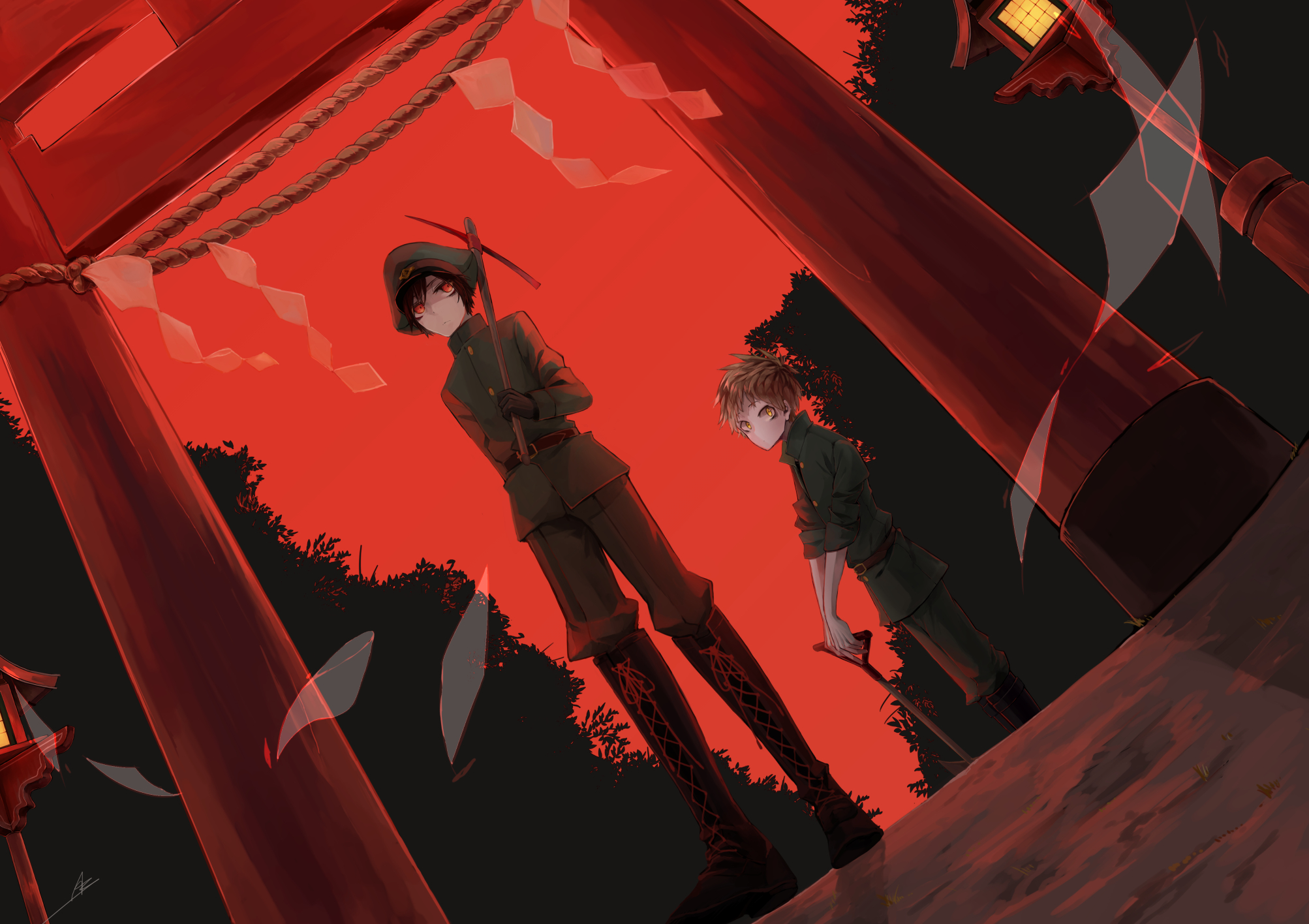Anime Gokuto Jihen HD Wallpaper | Background Image