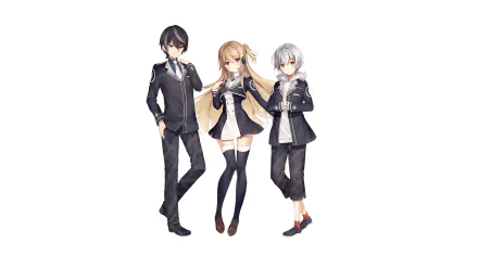 Haruto Domyoji Ryo Kazami Kaede Yumesaki Anime Virtual Youtuber HD Desktop Wallpaper | Background Image