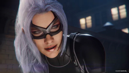 Black Cat (Marvel Comics) video game Spider-Man (PS4) HD Desktop Wallpaper | Background Image