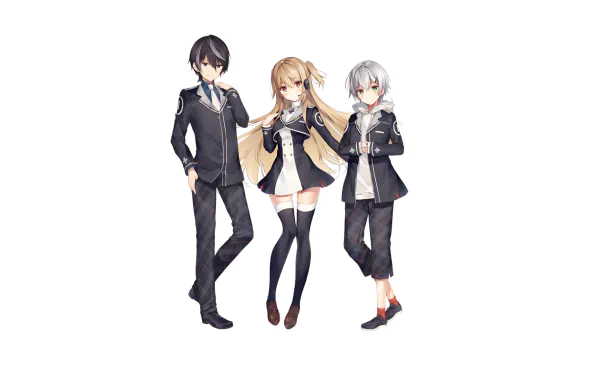 Haruto Domyoji Ryo Kazami Kaede Yumesaki Anime Virtual Youtuber HD Desktop Wallpaper | Background Image