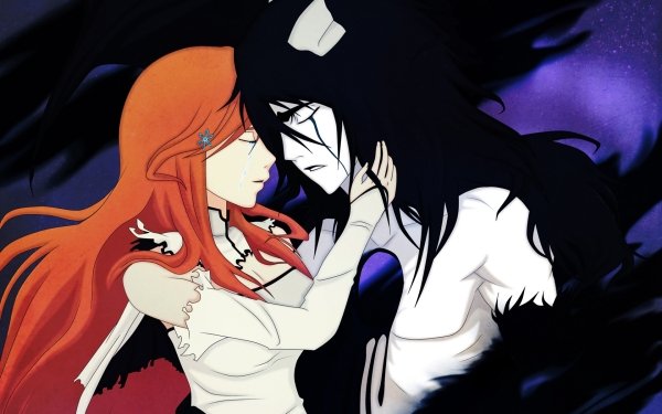 Anime Bleach Couple Ulquiorra Cifer Orihime Inoue HD Wallpaper | Background Image