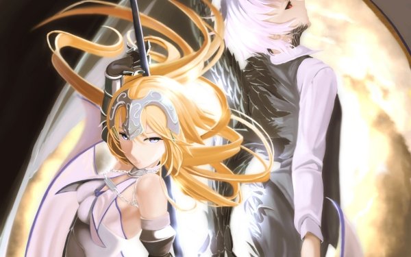 Anime Fate/Apocrypha Fate Series Sieg Jeanne d'Arc HD Wallpaper | Background Image