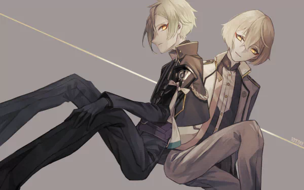 Hizamaru (Touken Ranbu) Higekiri (Touken Ranbu) Anime Touken Ranbu HD Desktop Wallpaper | Background Image