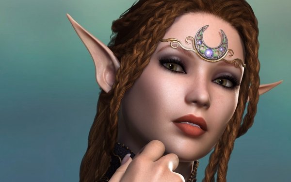 Fantasy Elf 3D HD Wallpaper | Background Image