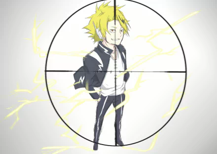 Denki Kaminari Anime My Hero Academia HD Desktop Wallpaper | Background Image