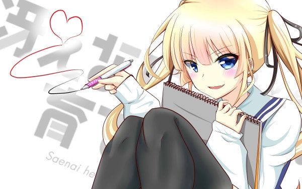 Anime Saekano: How to Raise a Boring Girlfriend Eriri Spencer Sawamura HD Wallpaper | Background Image