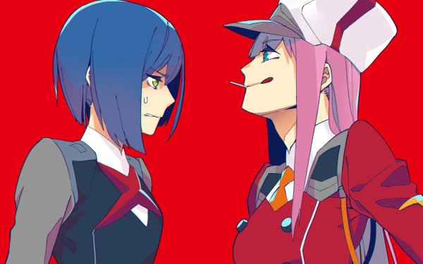 Anime Darling in the FranXX Zero Two Ichigo HD Wallpaper | Background Image
