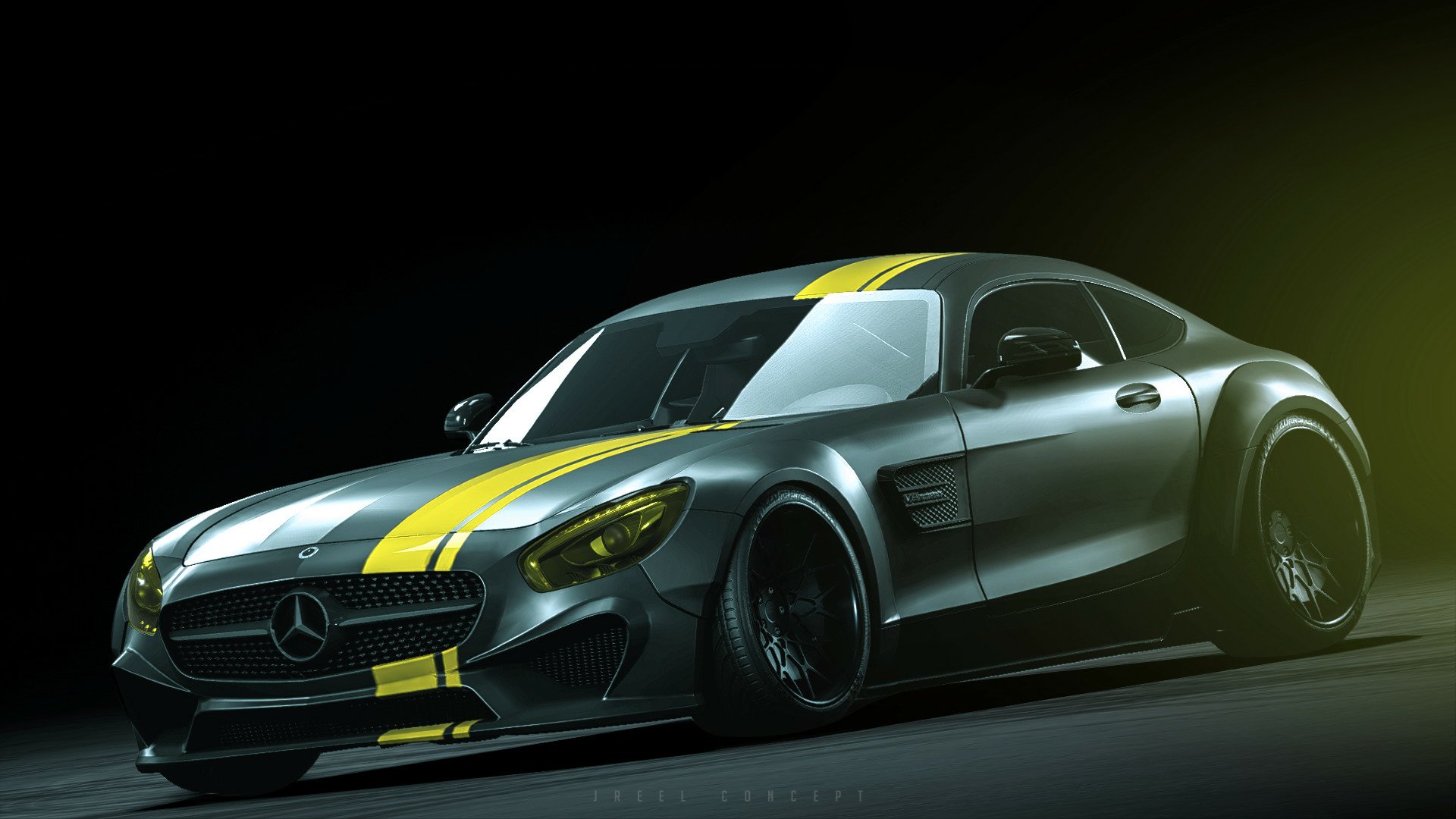 Download Vehicle Mercedes-AMG GT HD Wallpaper by JREEL