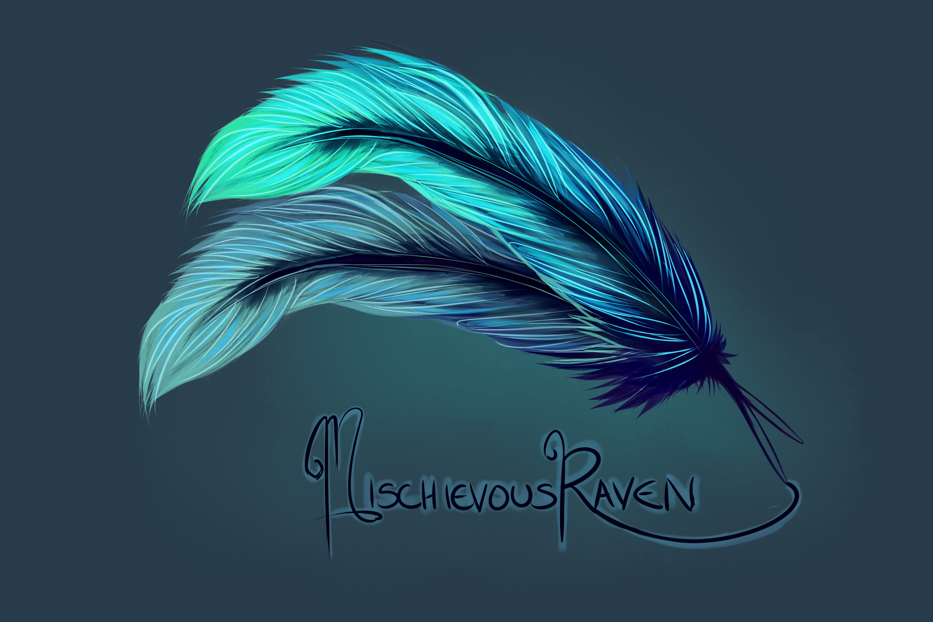 Download Artistic Feather HD Wallpaper by MischievousRaven