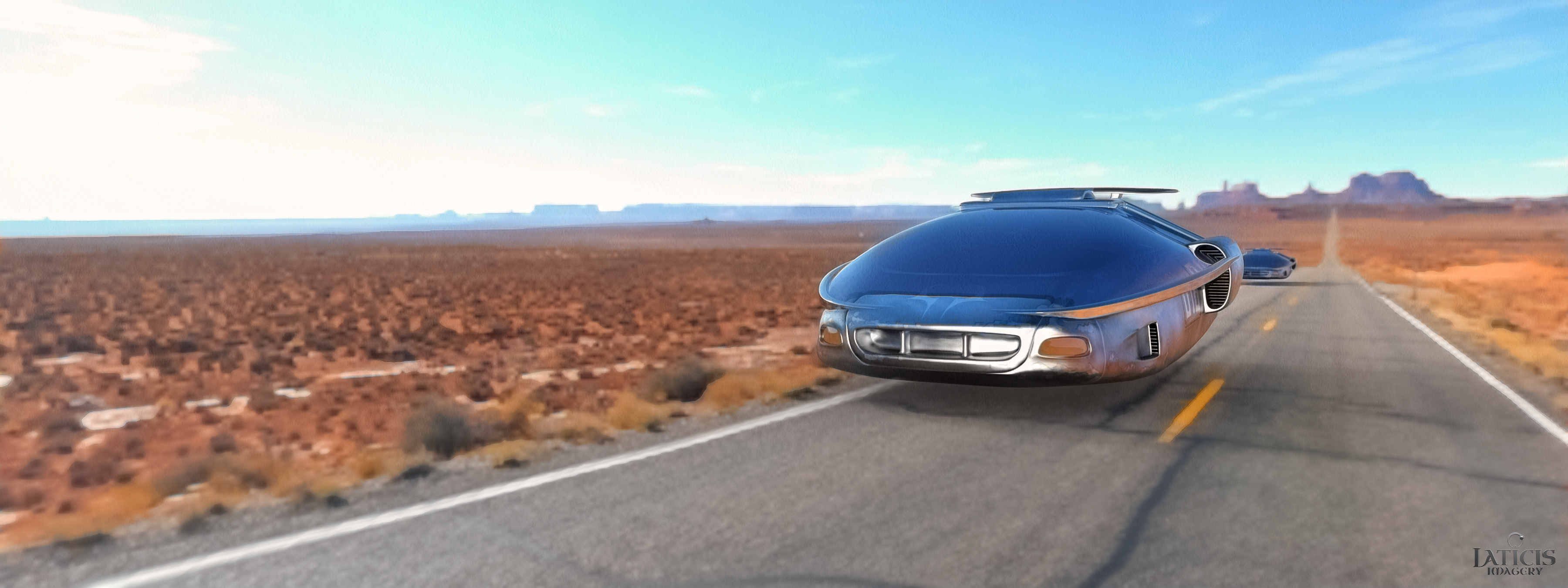 Download Sci Fi Vehicle HD Wallpaper by Adriano Di Pierro