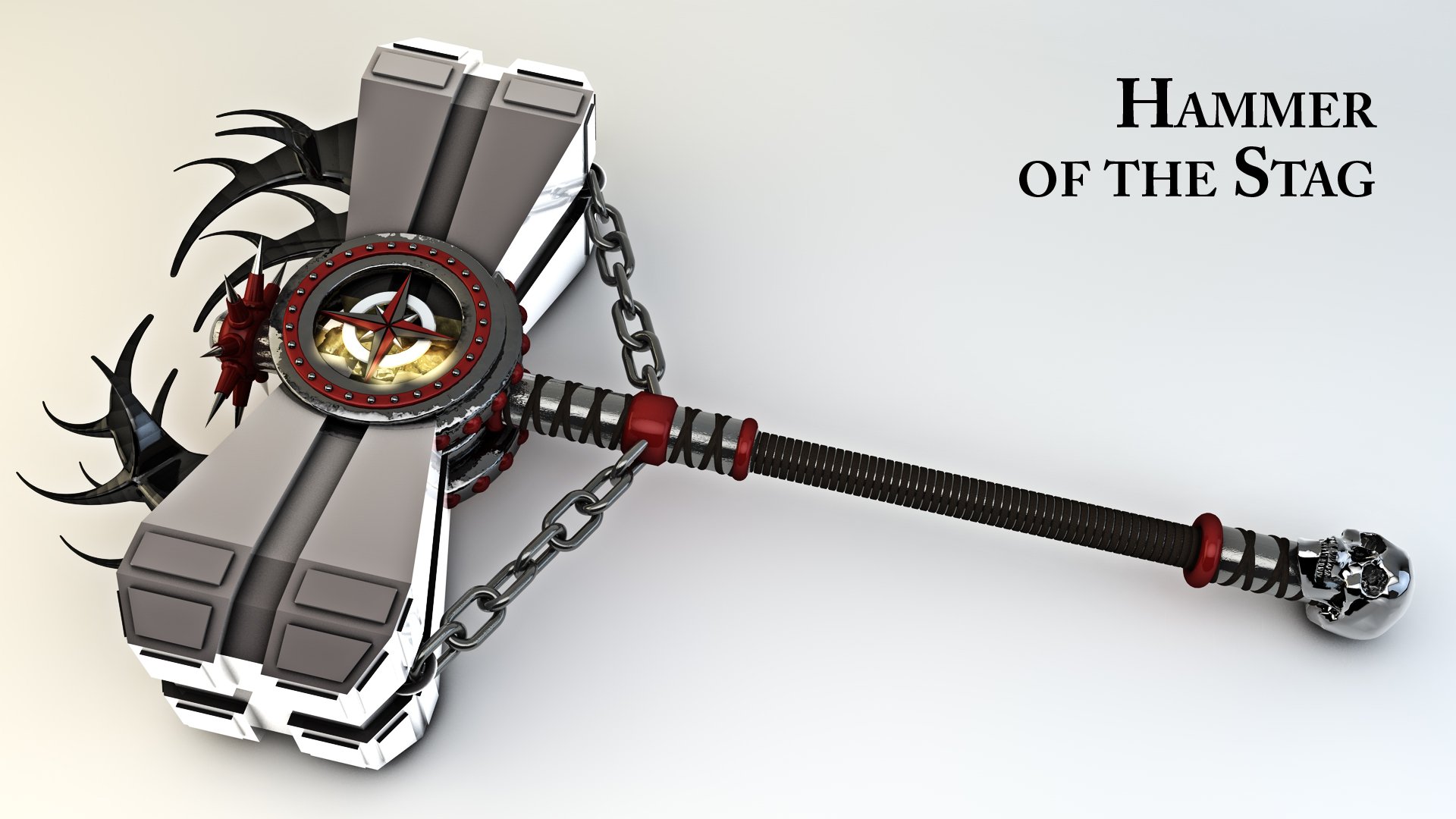 Download Fantasy Weapon HD Wallpaper by Kurczak