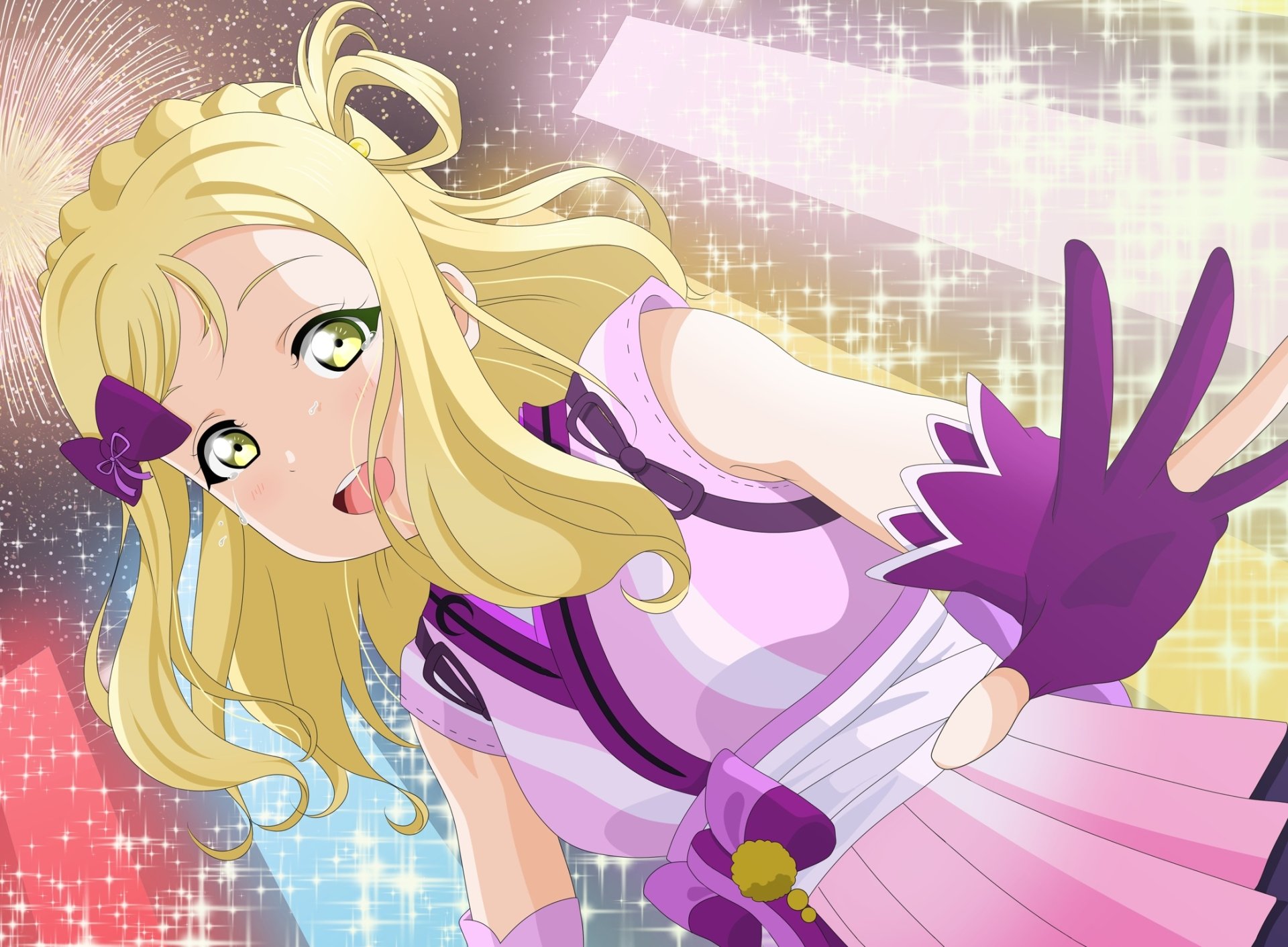 Download Mari Ohara Anime Love Live! Sunshine!! HD Wallpaper by イサミ丼