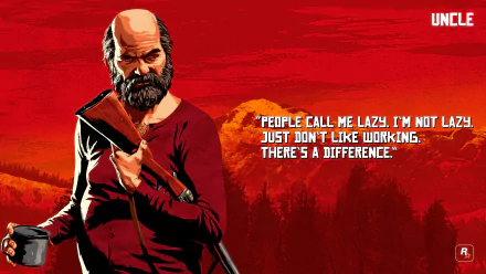 Uncle (Red Dead) video game Red Dead Redemption 2 Red Dead HD Desktop Wallpaper | Background Image