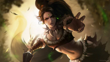 Nidalee (League Of Legends) video game League Of Legends HD Desktop Wallpaper | Background Image