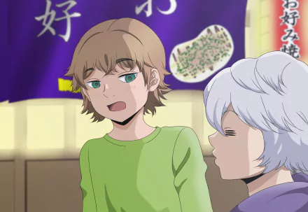 Yuzuru Ema Yūma Kuga Anime World Trigger HD Desktop Wallpaper | Background Image