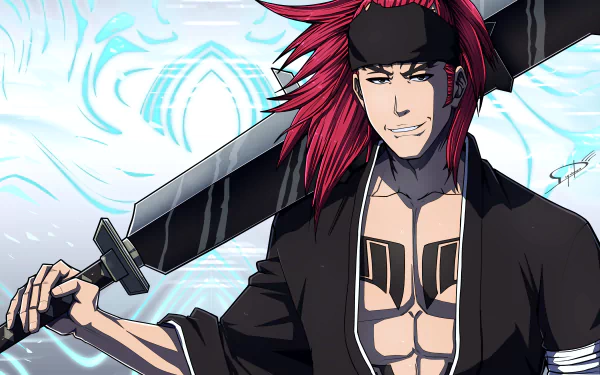 Renji Abarai Anime Bleach HD Desktop Wallpaper | Background Image