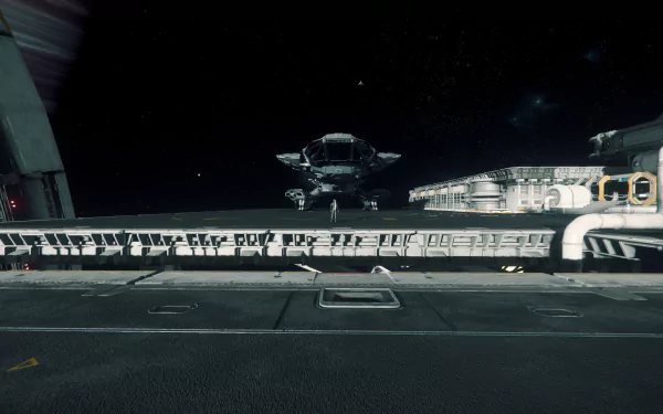 Port Olisar (Star Citizen) Constellation (Star Citizen) space video game Star Citizen HD Desktop Wallpaper | Background Image