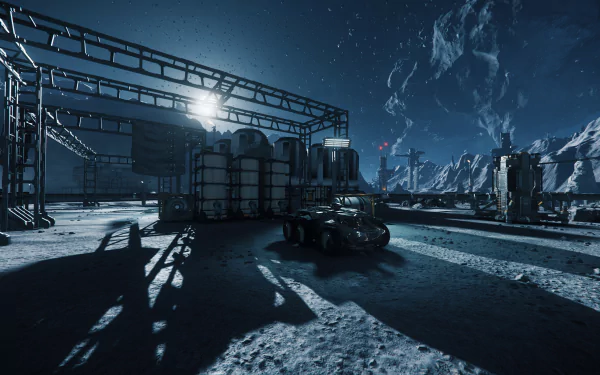 Levski (Star Citizen) URSA (Star Citizen) space video game Star Citizen HD Desktop Wallpaper | Background Image