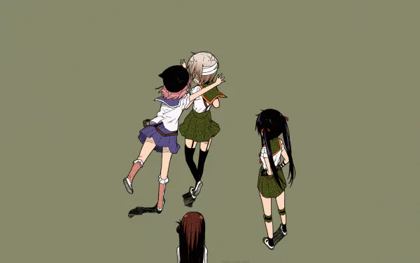 Anime School-Live! HD Desktop Wallpaper | Background Image