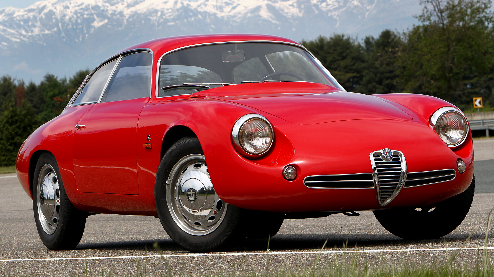 Vehicles Alfa Romeo Giulietta SZ Coda Tronca HD Wallpaper | Background Image