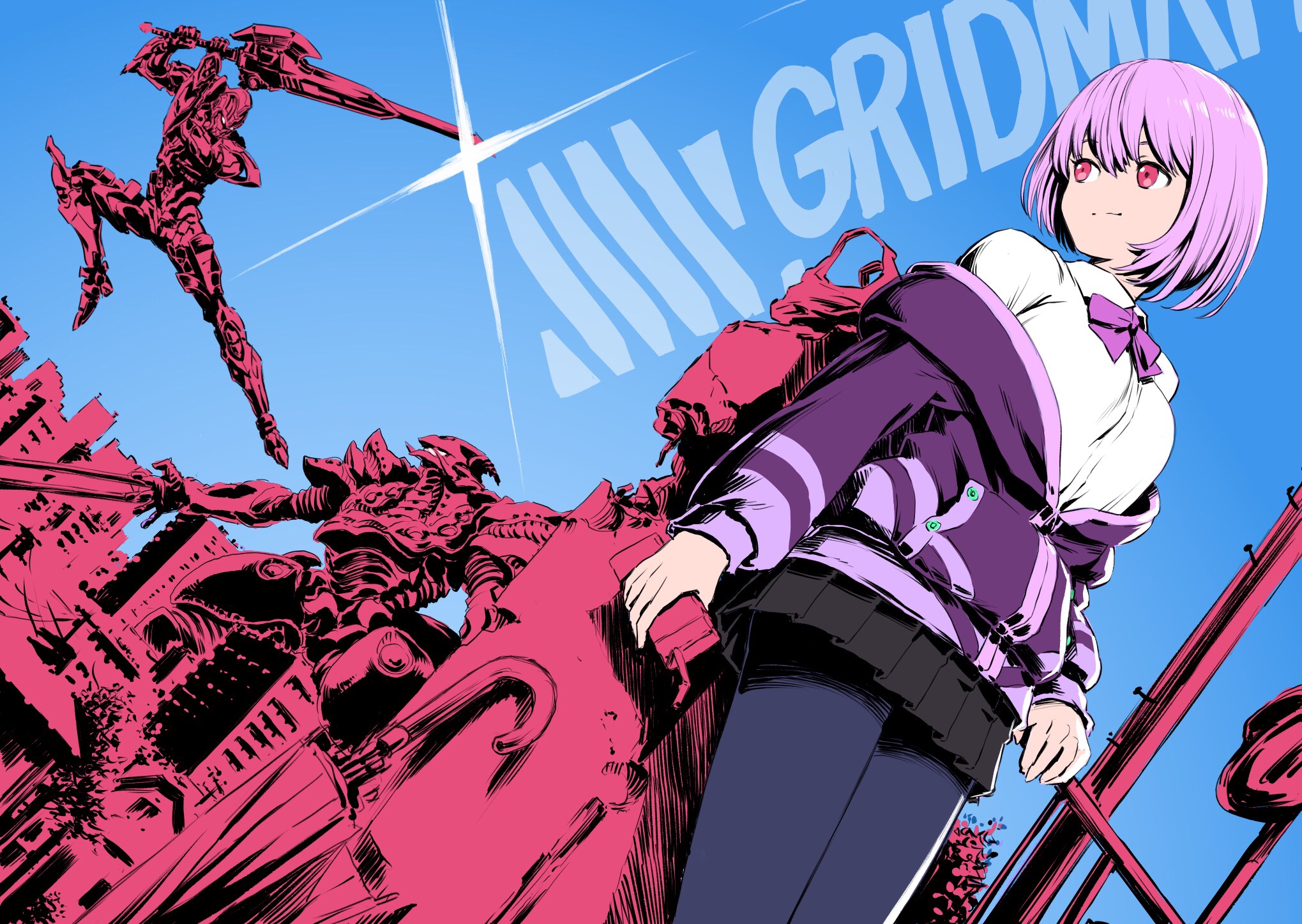 Anime SSSS.Gridman HD Wallpaper by Umdworks