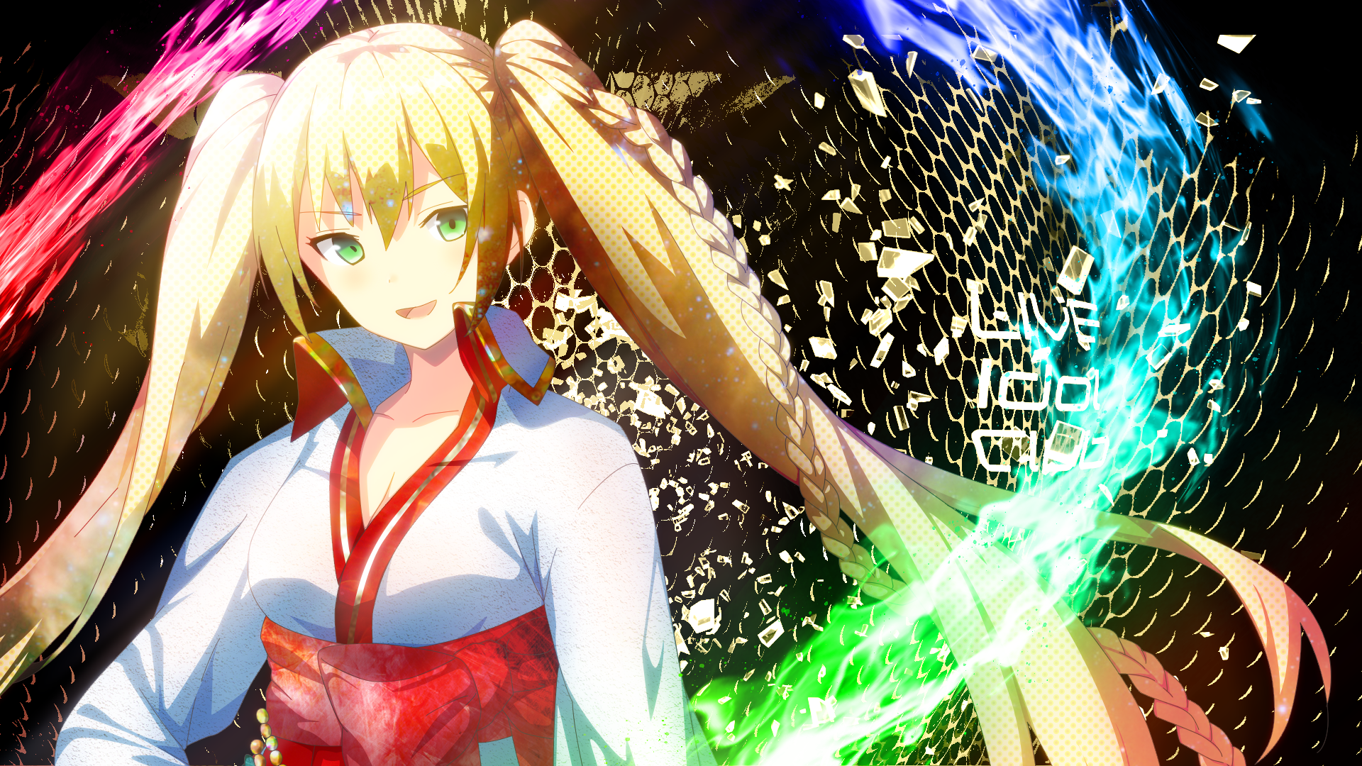 Download Iroha Kongo Anime Virtual Youtuber HD Wallpaper by jieno