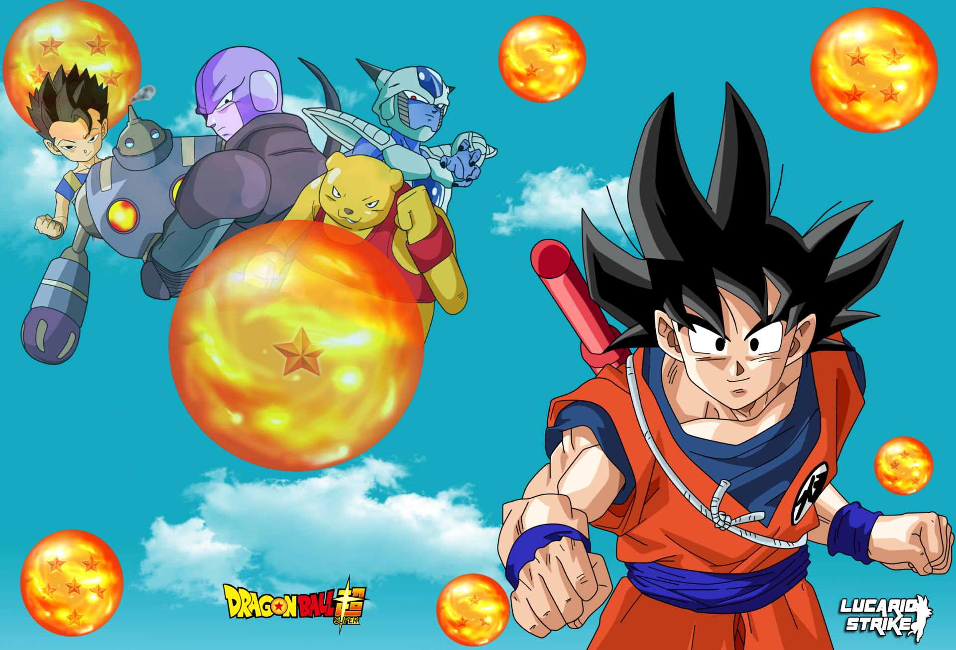 Download Anime Dragon Ball Super HD Wallpaper by lucario-strike ...
