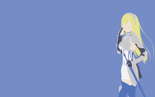 Aiz Wallenstein Anime Danmachi: Sword Oratoria HD Desktop Wallpaper | Background Image