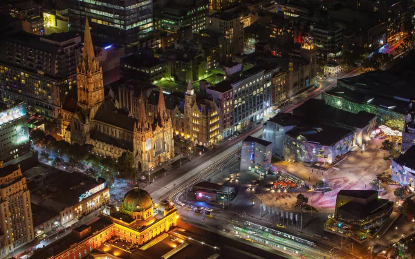 Australia man made Melbourne HD Desktop Wallpaper | Background Image