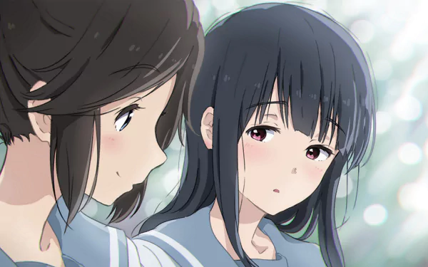 Mizore Yoroizuka Nozomi Kasaki Anime Sound! Euphonium HD Desktop Wallpaper | Background Image